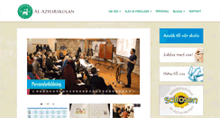 Desktop Screenshot of alazharskolan.com