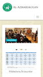 Mobile Screenshot of alazharskolan.com